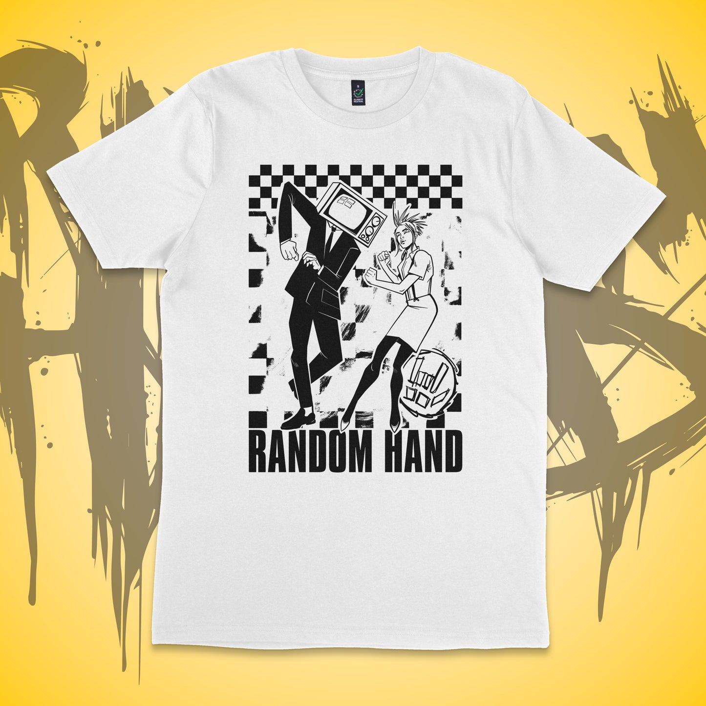 Skankers on White - NEW DESIGN