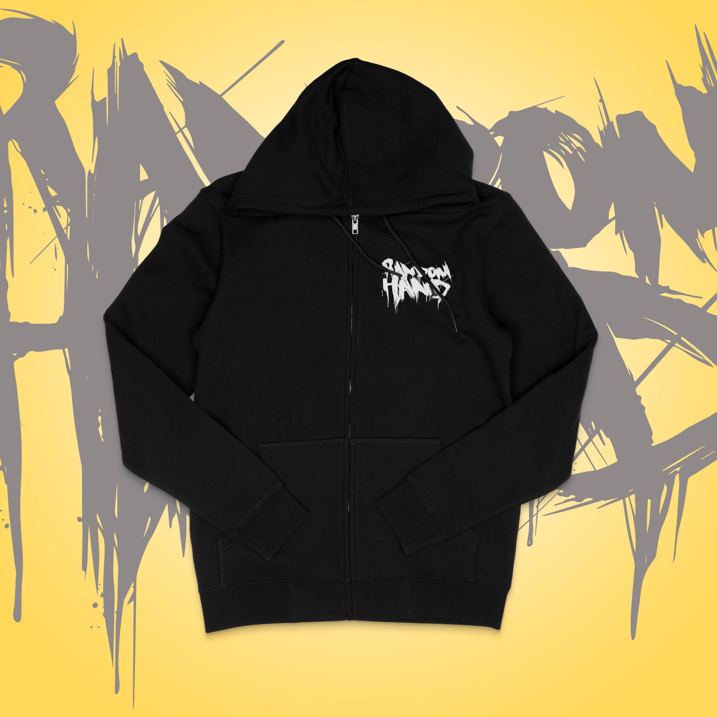 Skull Bandana Zip Hood