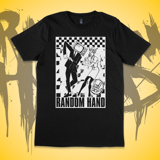 Skankers on black - NEW DESIGN